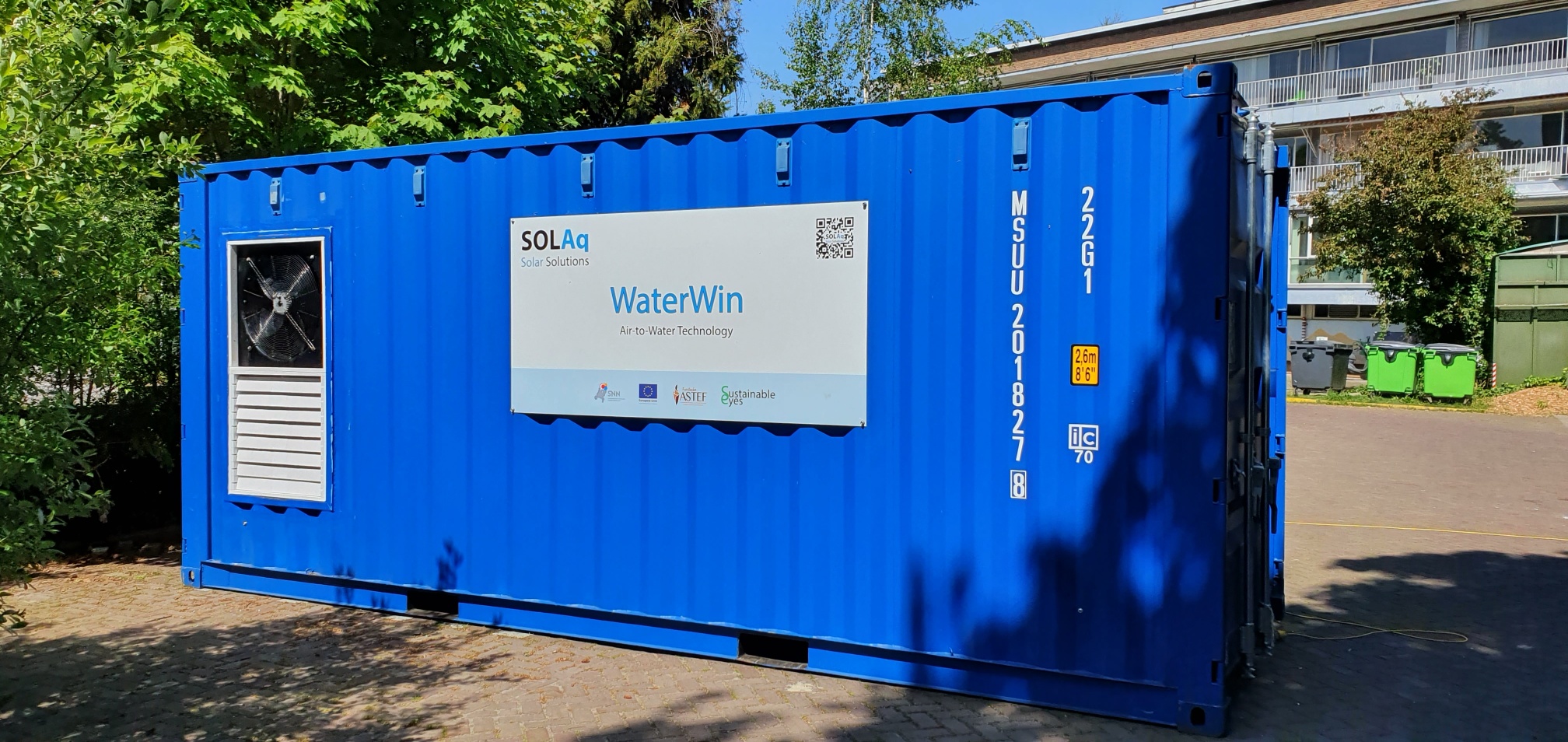 WaterWin prototype unit in the Netherlands
